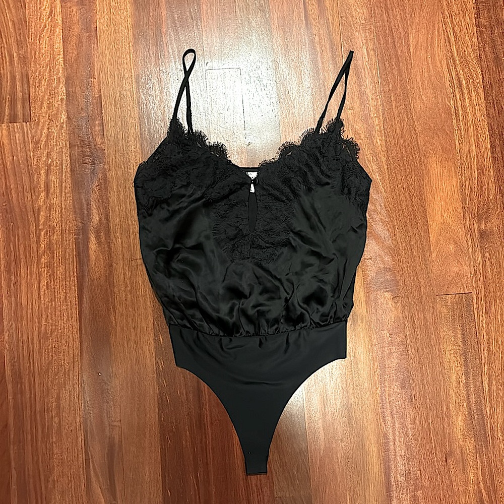 Sexy Cami NYC silk bodysuit